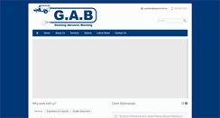 Desktop Screenshot of geelongabrasiveblasting.com.au